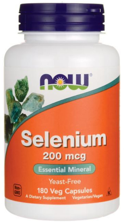 [預購] Now 硒元素 200微克 90/180粒 Selenium