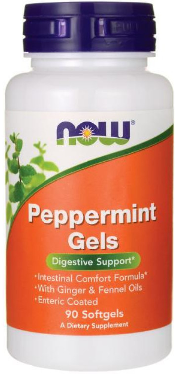 [預購] Now 薄荷膠囊 181毫克 90粒 Peppermint Gels