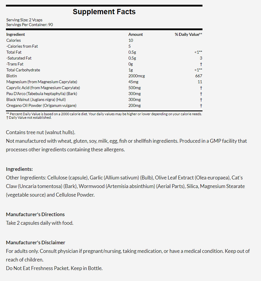 [預購] Now 念珠菌平衡 90/180粒 牛至油 Candida Support
