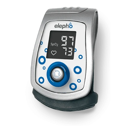 💝49折💝Elepho eCheck手指脈搏血氧儀(哮喘，COPD和糖尿病患者) eCheck Finger Pulse Oximeter