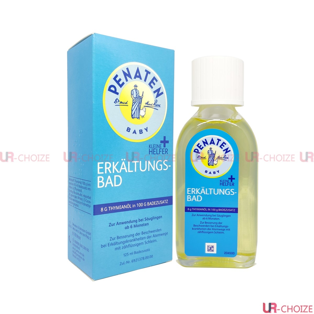 Penaten-德國牧羊人嬰兒防感冒沐浴油 125ml(平行進口)