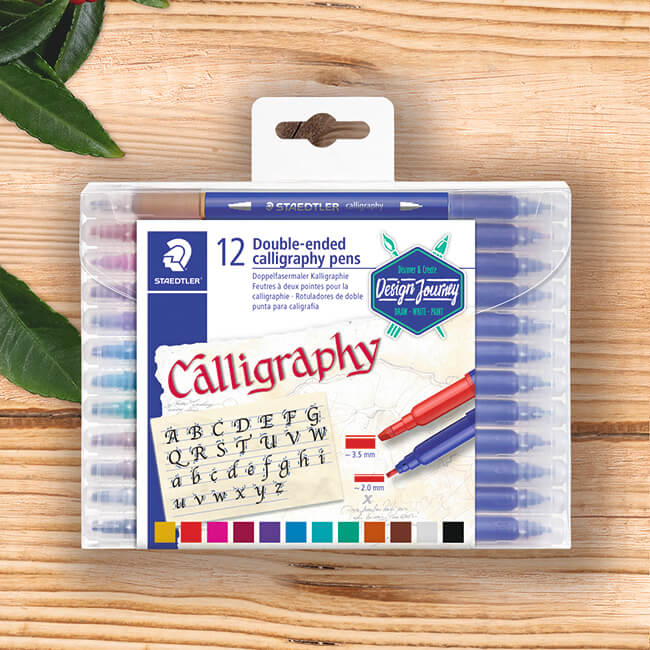 【STAEDTLER 施德樓】設計家雙頭藝術筆12色組 MS3005 TB12