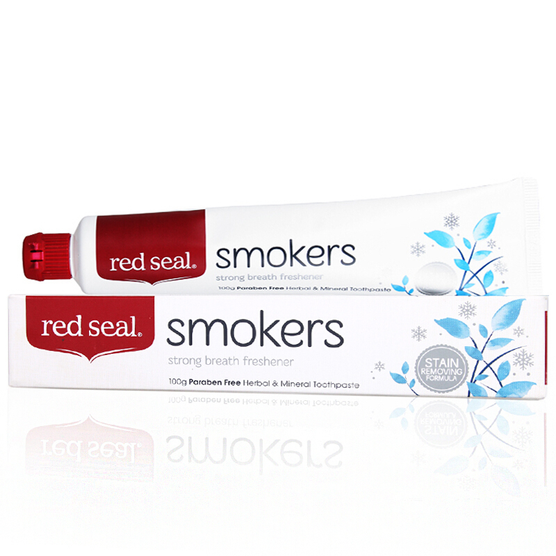 Red Seal-天然草本去煙漬牙膏100g(平行進口)