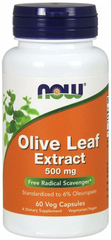 [預購] Now 橄欖葉提取物 500毫克 60/120粒 Olive Leaf Extract