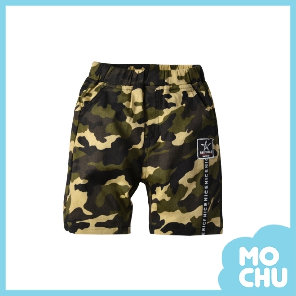 五角星星迷彩七分褲(兩色)