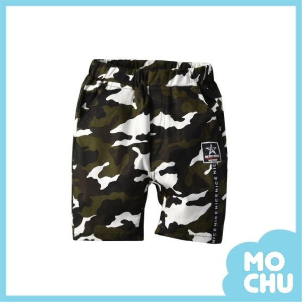 五角星星迷彩七分褲(兩色)