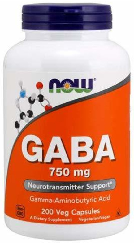 [預購] Now GABA 750毫克 100/200粒膠囊