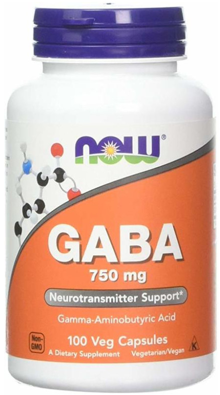[預購] Now GABA 750毫克 100/200粒膠囊