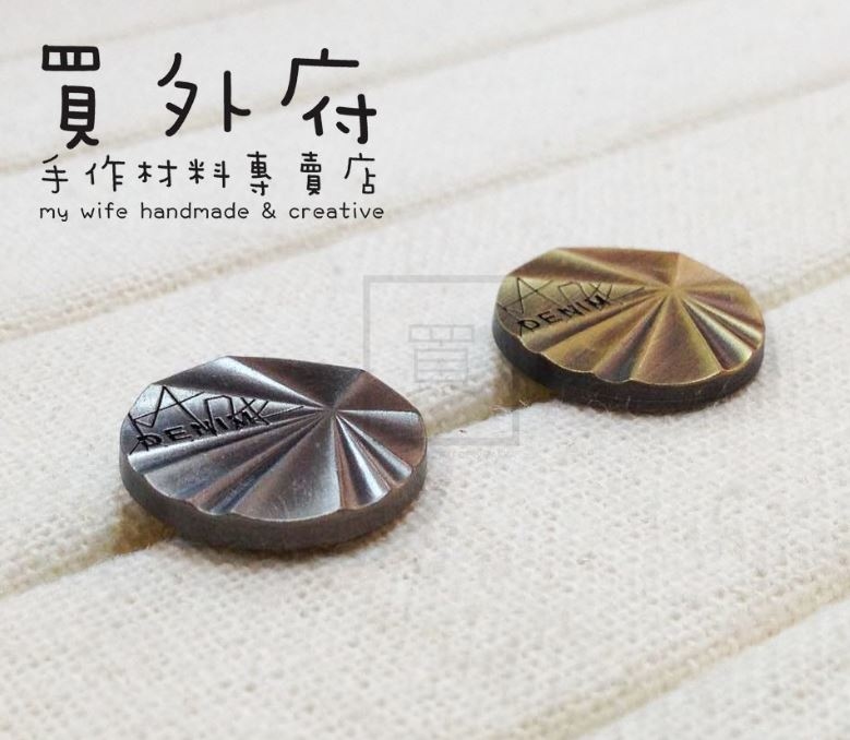 牛仔立釦(搖頭)_2色【SL-DS1703】