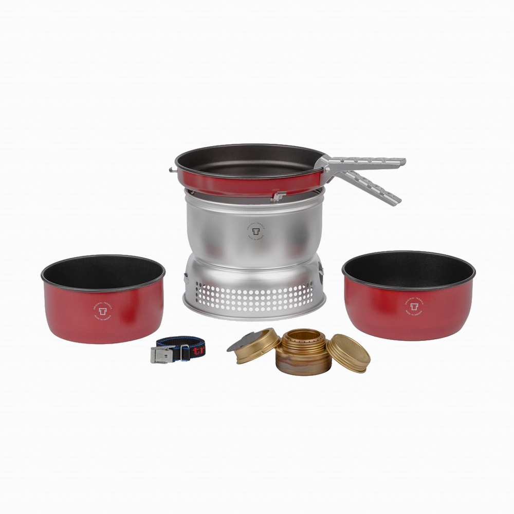 Trangia 632515 超輕鋁不沾湯鍋 1.75L 紅色紀念版