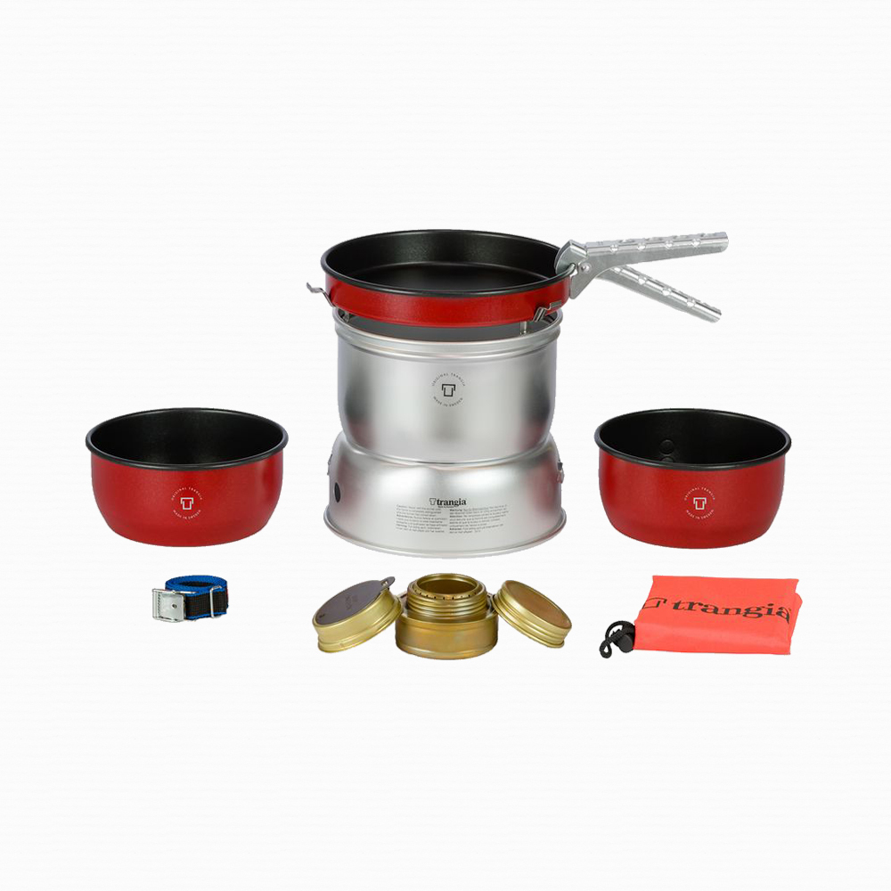 Trangia 632715超輕鋁不沾 內湯鍋 1.0L 紅色紀念版