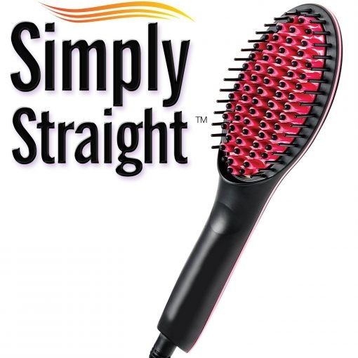 Simply Straight Ceramic Hair Straightening Brush