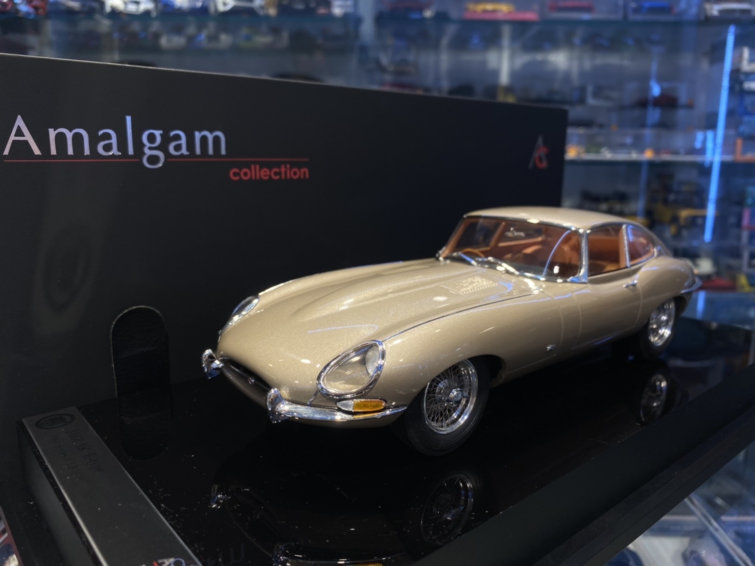Amalgam Jaguar EType Coupe 1/18 (Resin)
