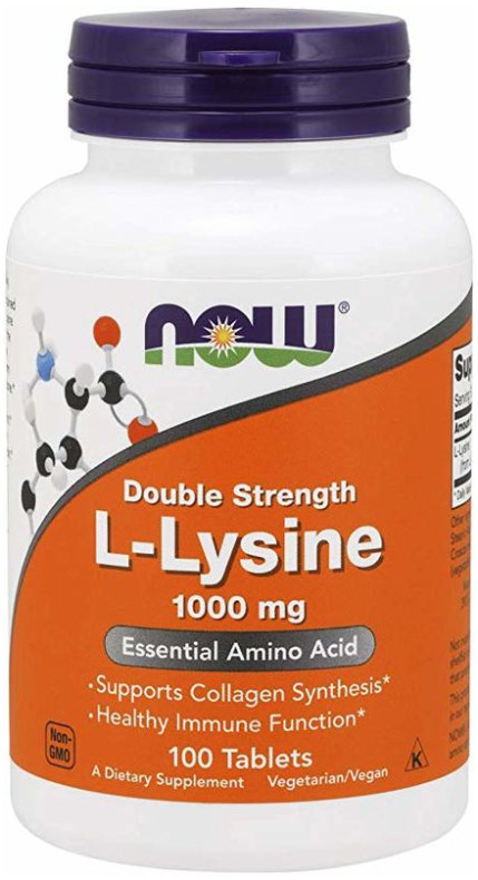 [預購] Now 左旋離胺酸 1000毫克 100/250粒 L-Lysine