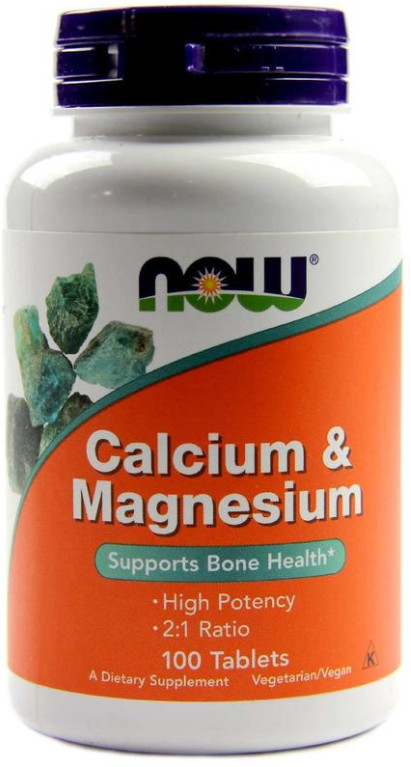 [預購] Now 鈣+鎂 100/250片錠劑 Calcium & Magnesium