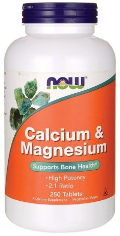 [預購] Now 鈣+鎂 100/250片錠劑 Calcium & Magnesium