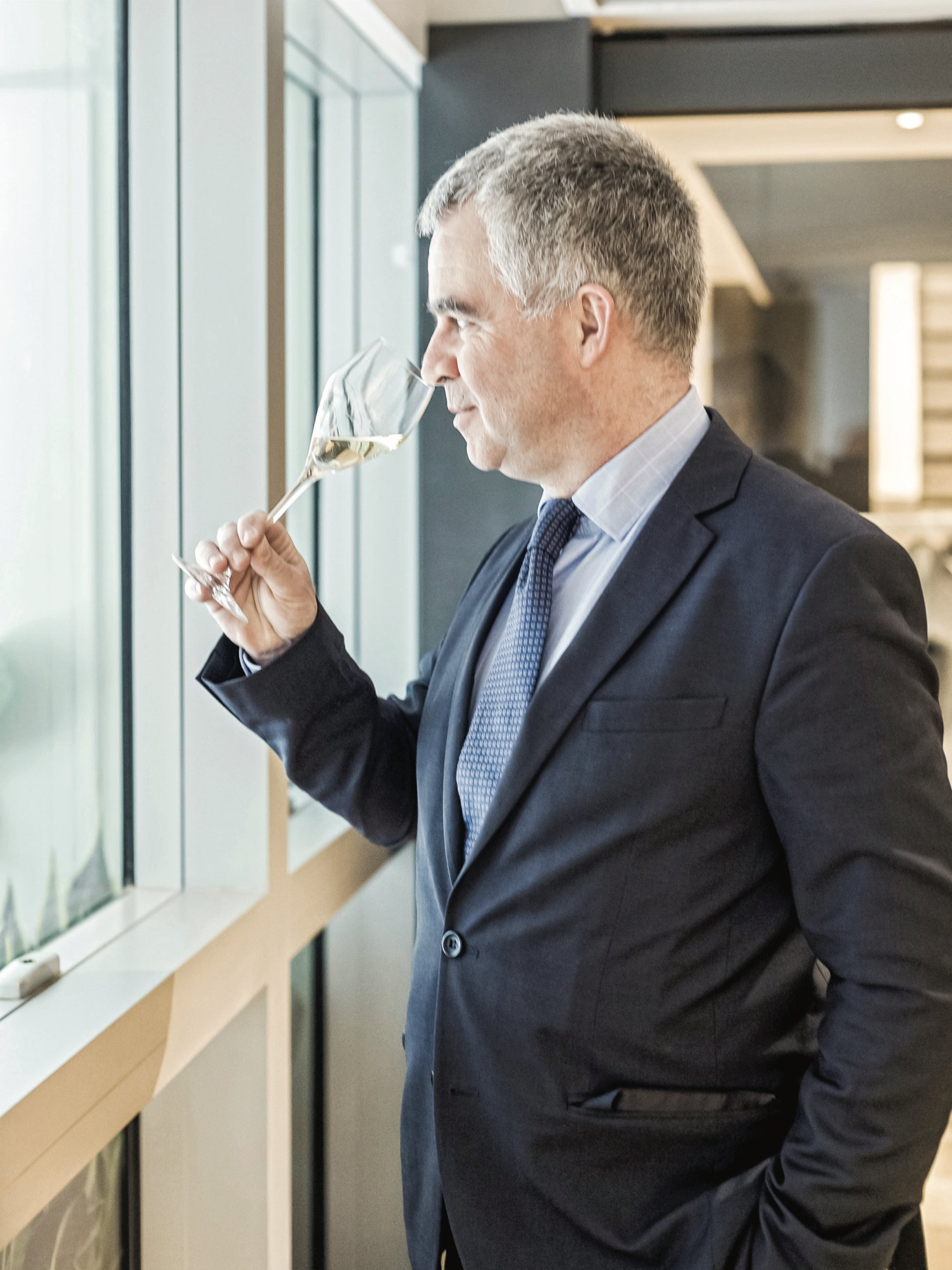 the 6th generation of the founding family of Krug Champagne, Olivier Krug. He hopes to engage with all Krug lovers