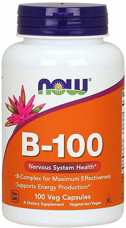 [現貨] Now 維他命B群 100毫克 100/250粒 B-100 (High Potency B-Complex)