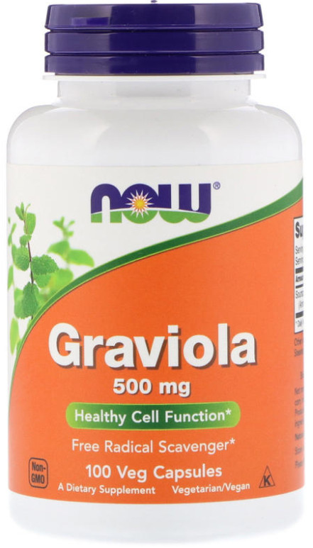 [預購] Now 刺果番荔枝 500毫克 100粒 Graviola