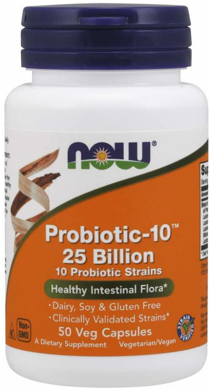 [預購] Now 10種腸道益生菌 250億CFU Probiotic-10 100粒