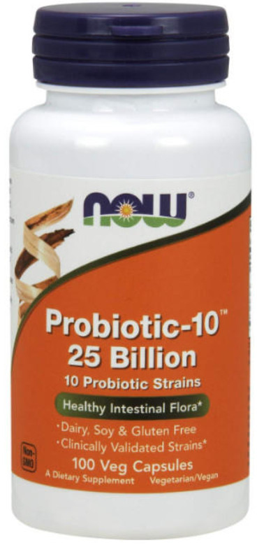 [預購] Now 10種腸道益生菌 250億CFU Probiotic-10 100粒