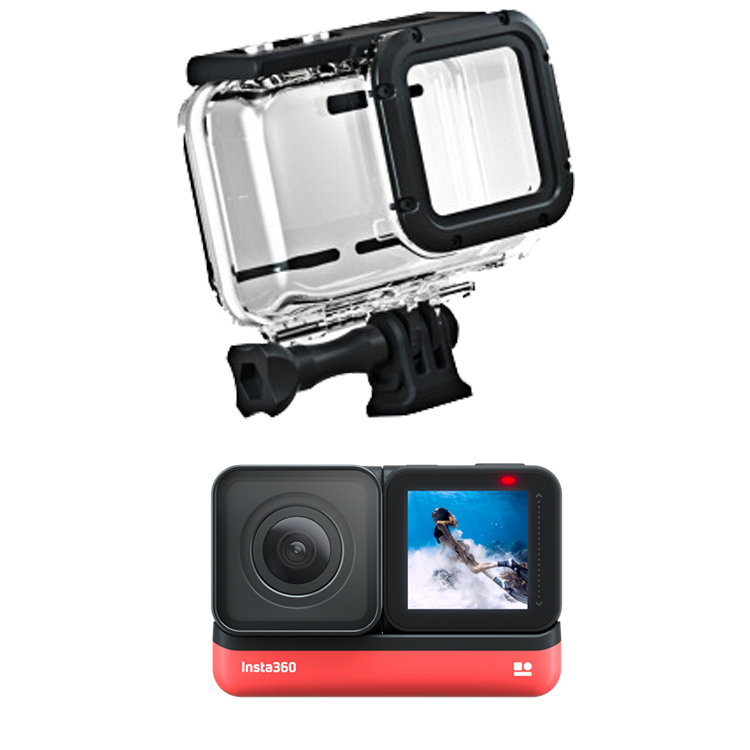【出清】Insta360 One R 副廠防水殼 (4K廣角/全景/一英吋)