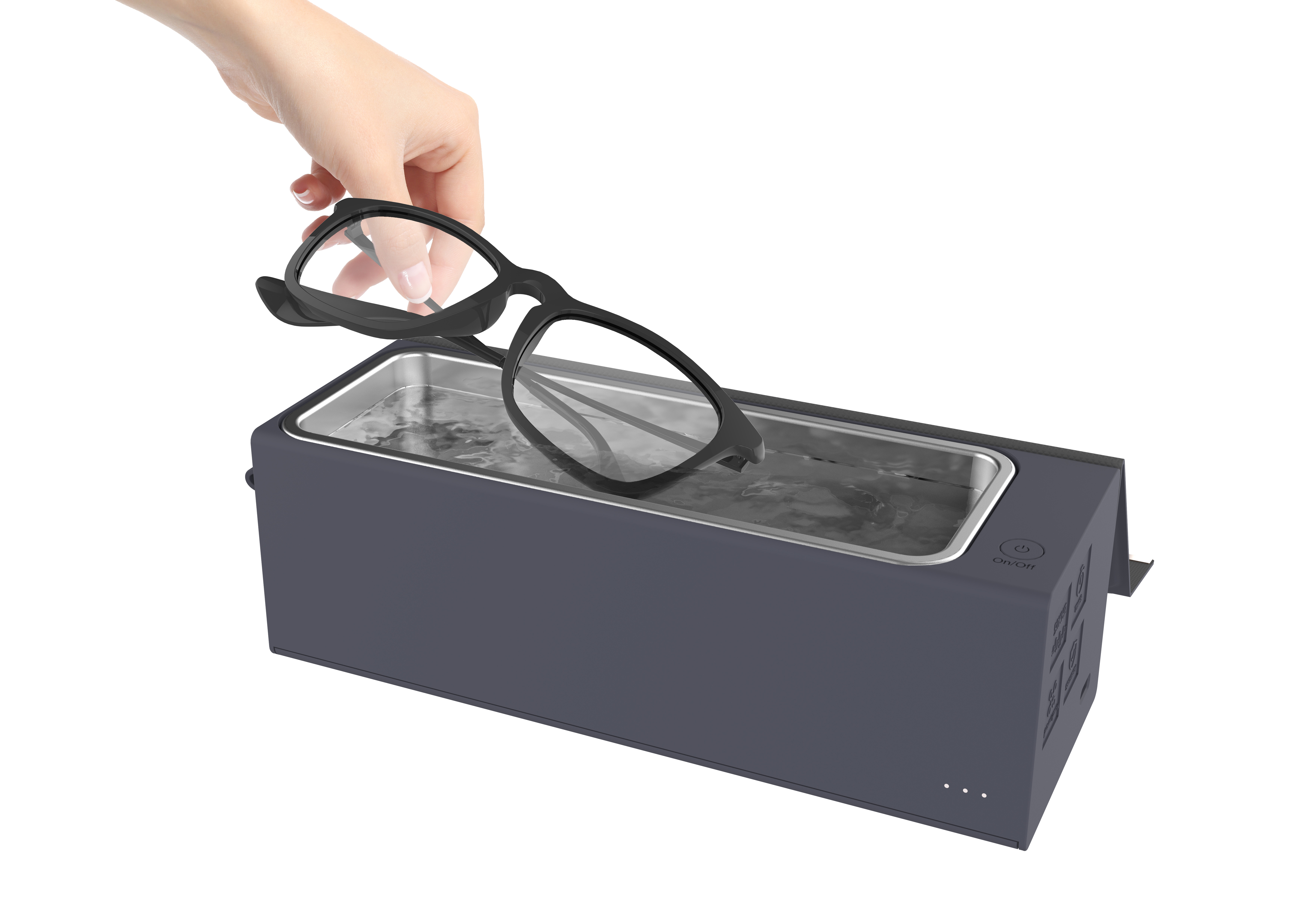 「閃令令」日本 Lunon 無線超聲波清洗器│式隨時隨地都用到│清潔飾品手錶眼鏡小玩具都一樣掂│香港行貨，保用一年