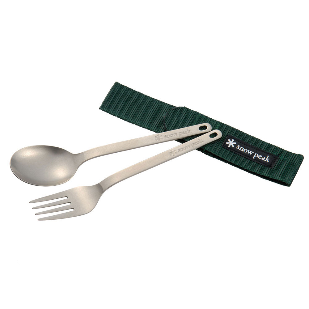 Snow Peak  SP鈦金屬叉匙組