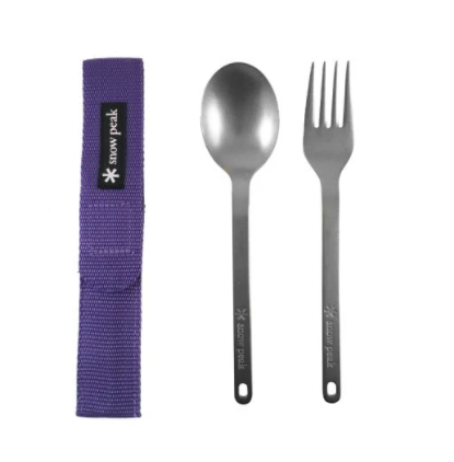 Snow Peak  SP鈦金屬叉匙組