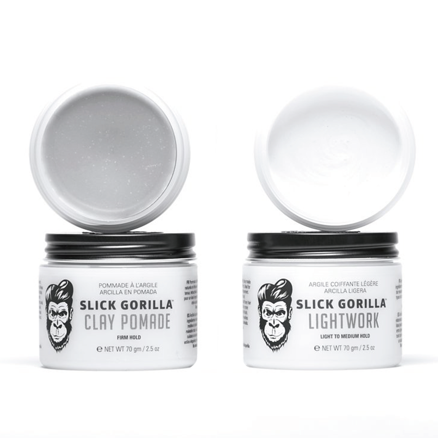 Slick Gorilla 猩猩塑型土 \ 凝土髮油 ( 兩件組 )