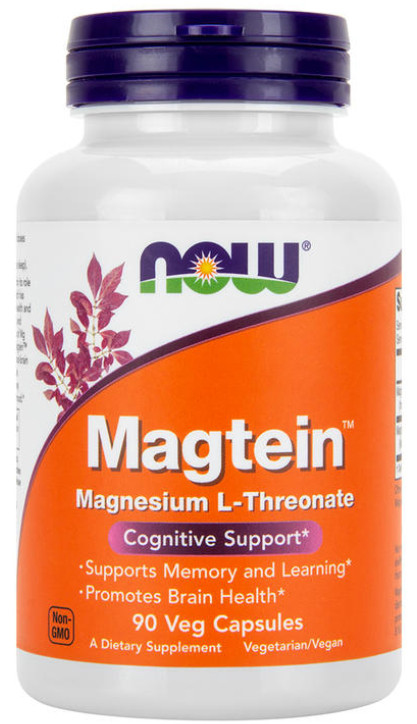 [預購] Now Magtein®左旋蘇糖酸鎂 90粒 Magnesium L-Threonate