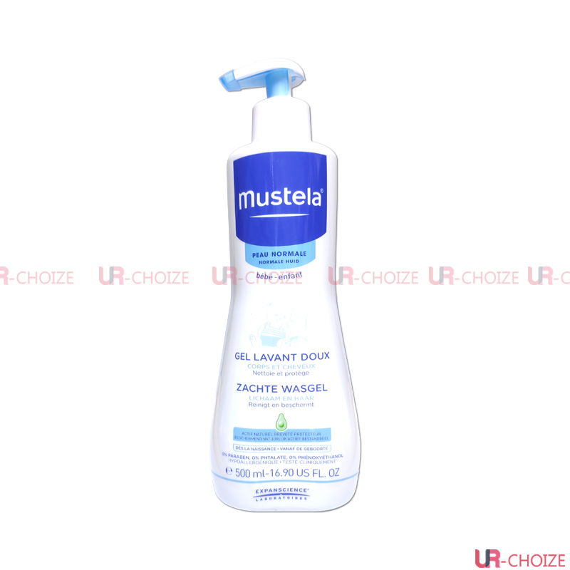 Mustela-妙思樂 嬰兒洗髮沐浴露 500ml (法國版)