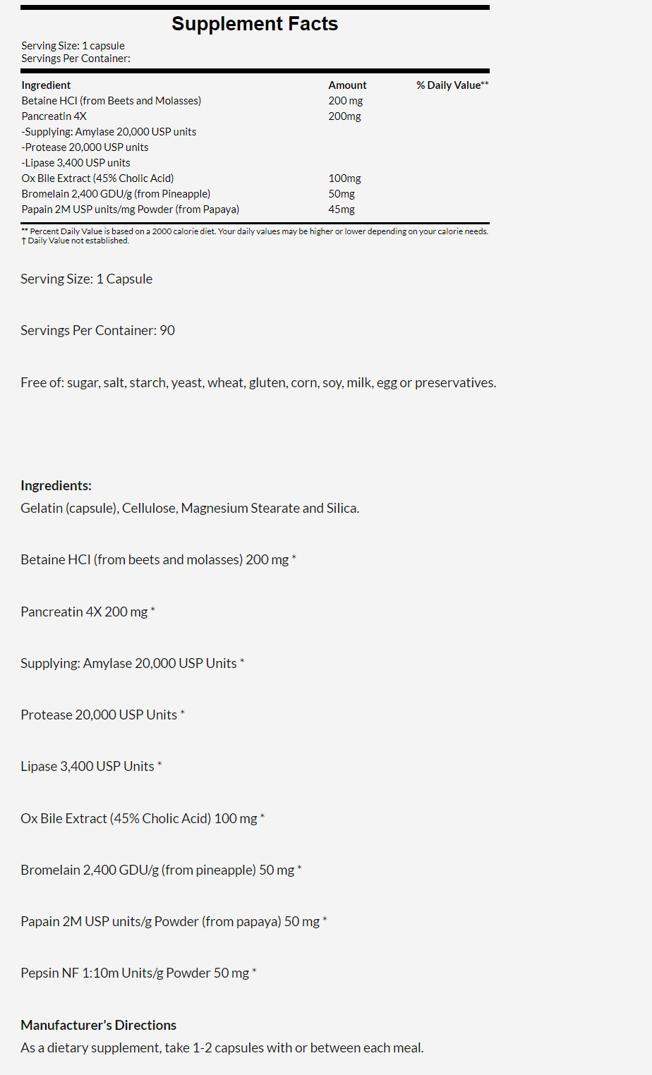 [預購] Now 綜合消化酶 180粒 Super Enzymes caps