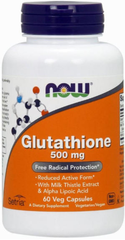 [預購] 穀胱甘肽 500毫克 60粒 Now Glutathione