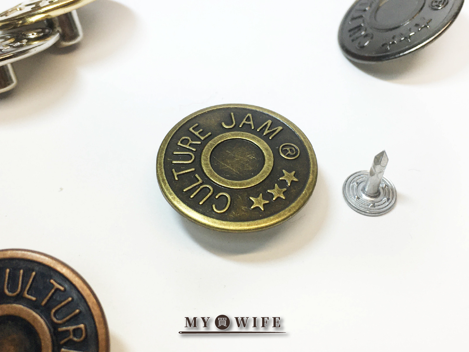 牛仔立釦(非搖頭)_5色【JC-17】