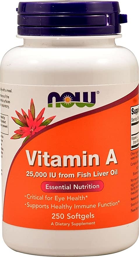 [預購] Now 天然維他命A 25,000IU 250粒 Vitamin A