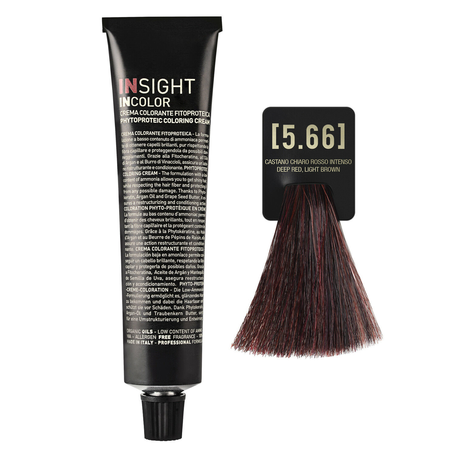 INSIGHT Incolor [.66 Deep Red] Coloring Cream 60ml