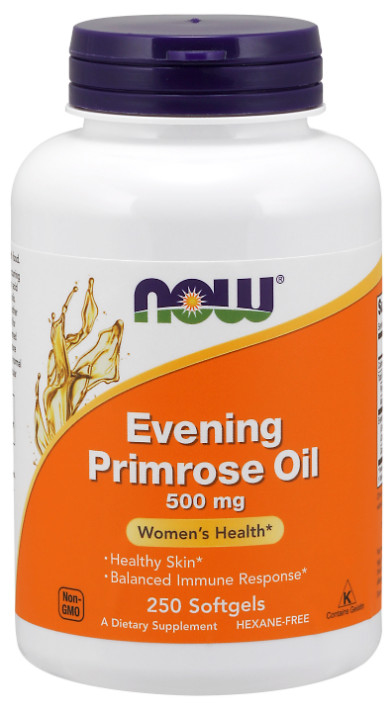[預購] Now 冷壓月見草油 500mg 250粒 Evening Primrose Oil