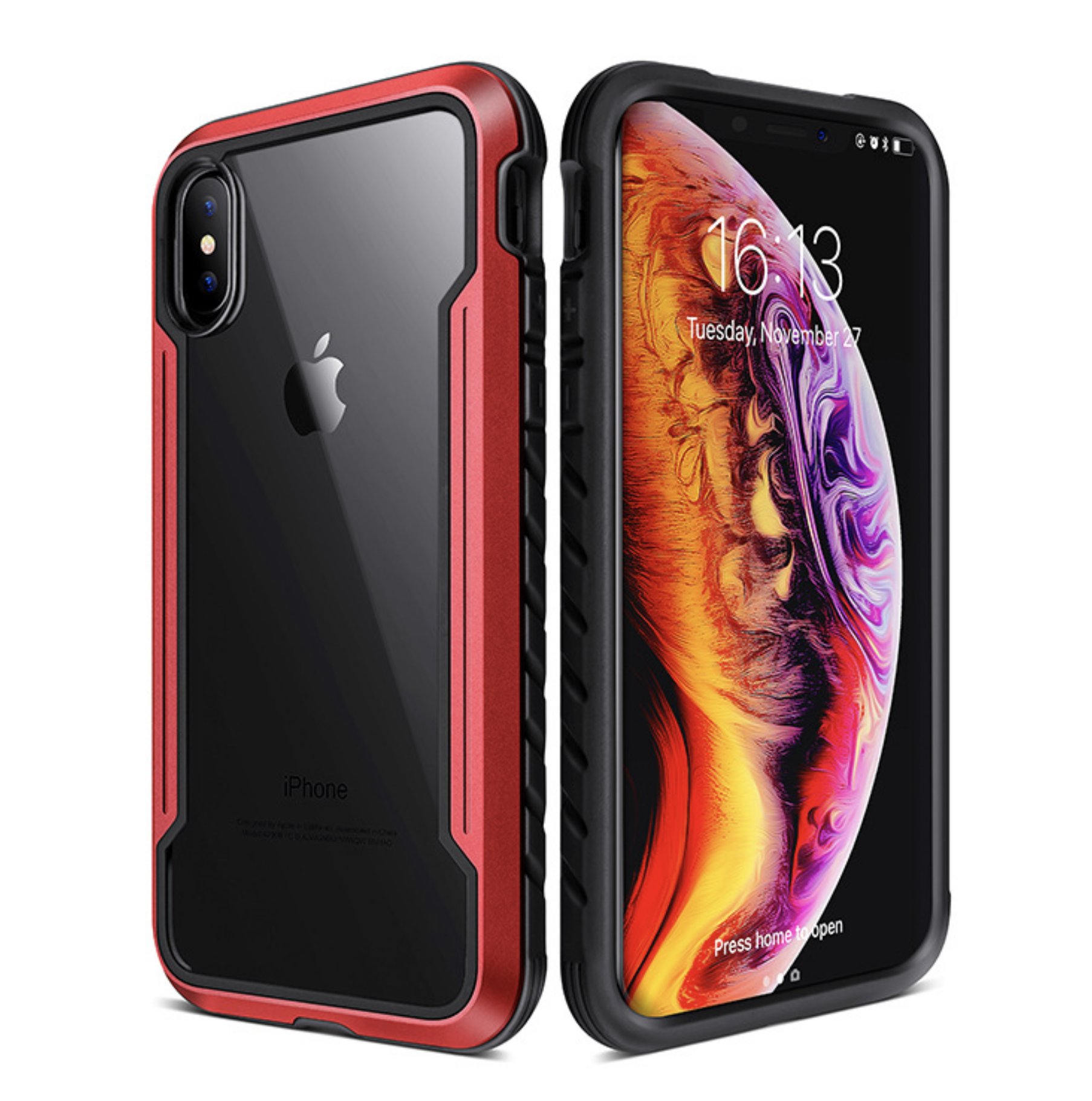 【FX金屬防護盾】不擋訊號 精選4色～金屬＋軟殼 升級防摔堅固款保護殼 iPhone系列