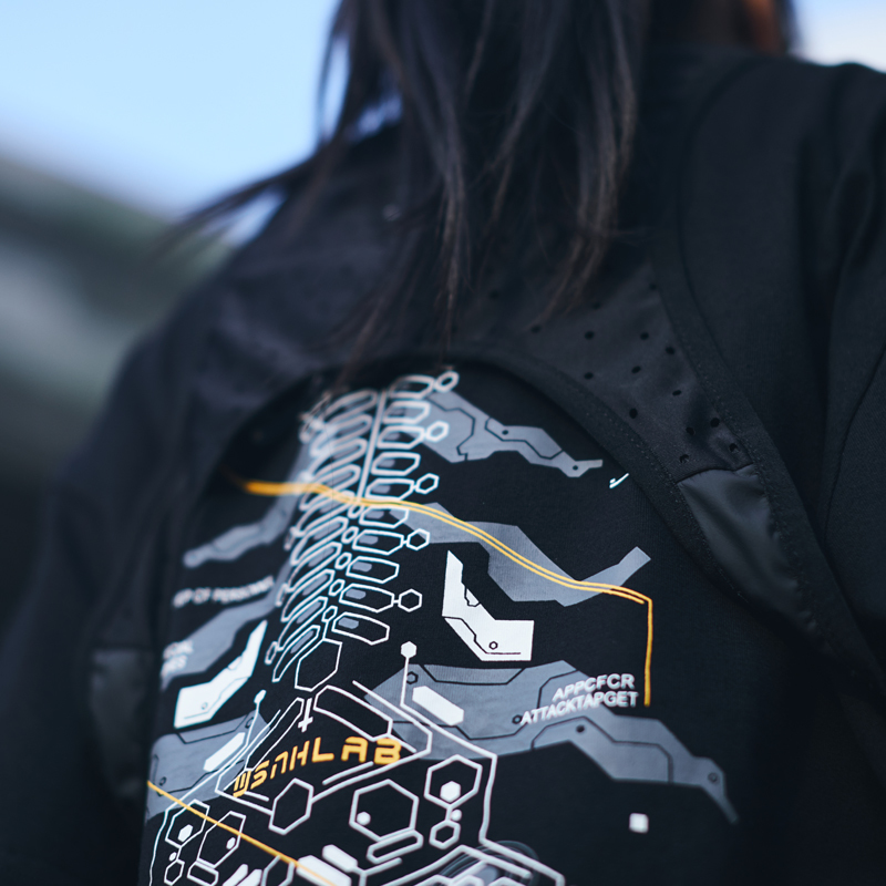 3D三維骨隨空間機能短袖