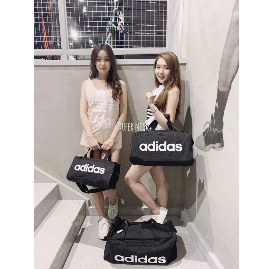 ADIDAS  行李袋 出遊 旅行包 背包 斜背包