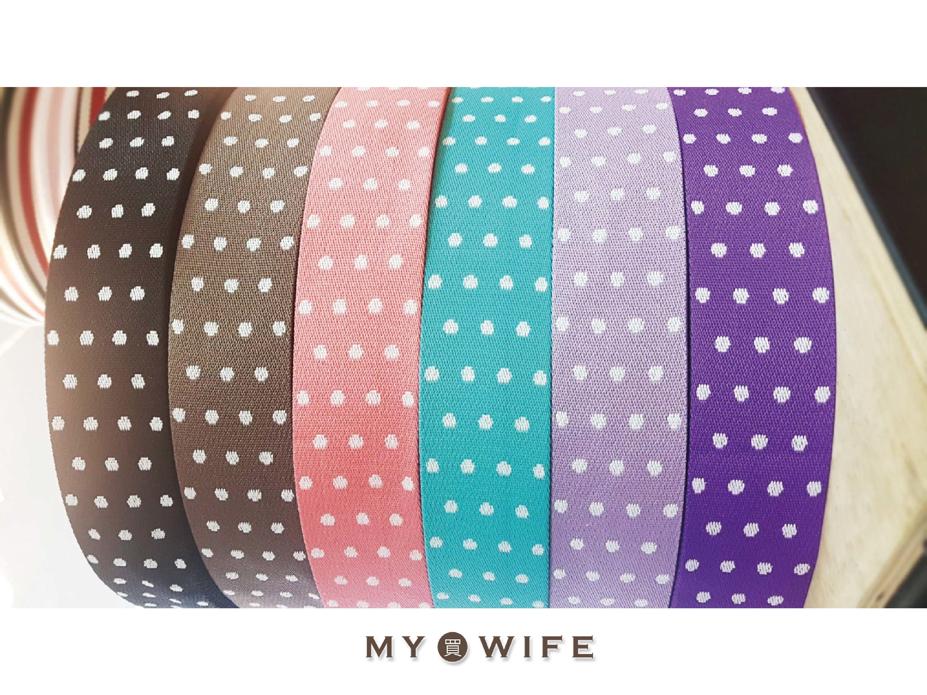 5cm小圓點厚背包織帶(零售)_背包帶/織帶_6色