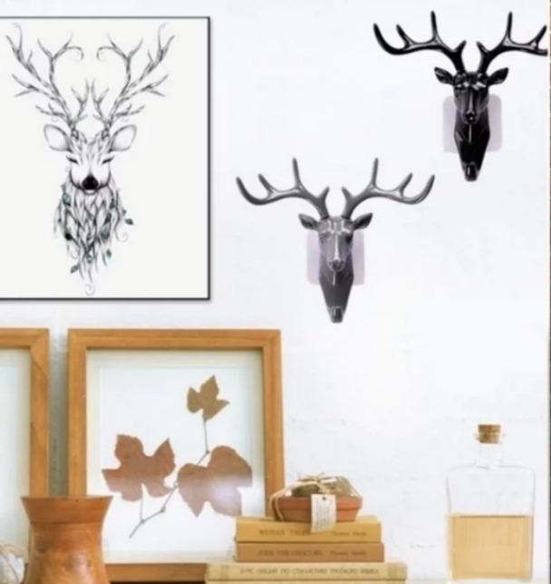 北歐INS風鹿頭掛勾(3件組)