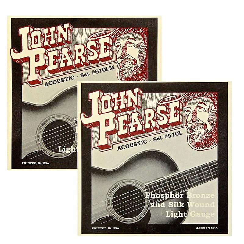 John Pearse 木吉他弦 磷青銅鑲絲 510L / 610LM