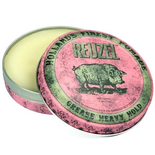 REUZEL Pink Grease Heavy Hold Pomade 4oz