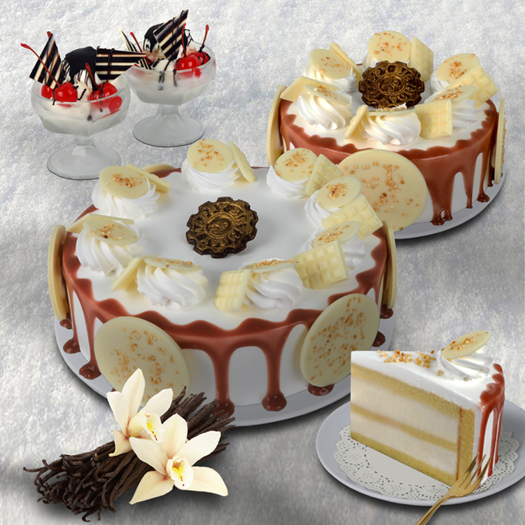 Vanilla Ice Cream Cake