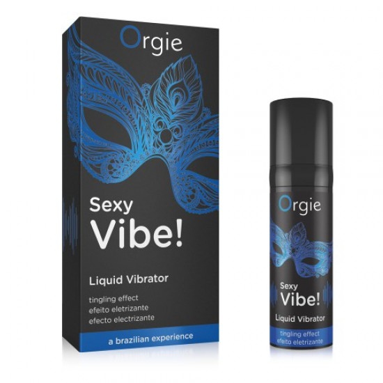 葡萄牙 Orgie Sexy Vibe Liquid Vibrator 跳動式潤滑液 (高潮液) 15mL (普通版)