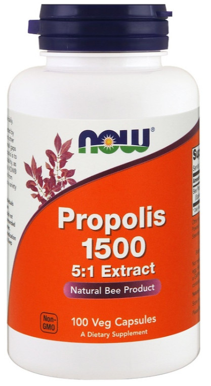 [預購] Now 五倍濃縮 蜂膠 100粒 素食 Propolis