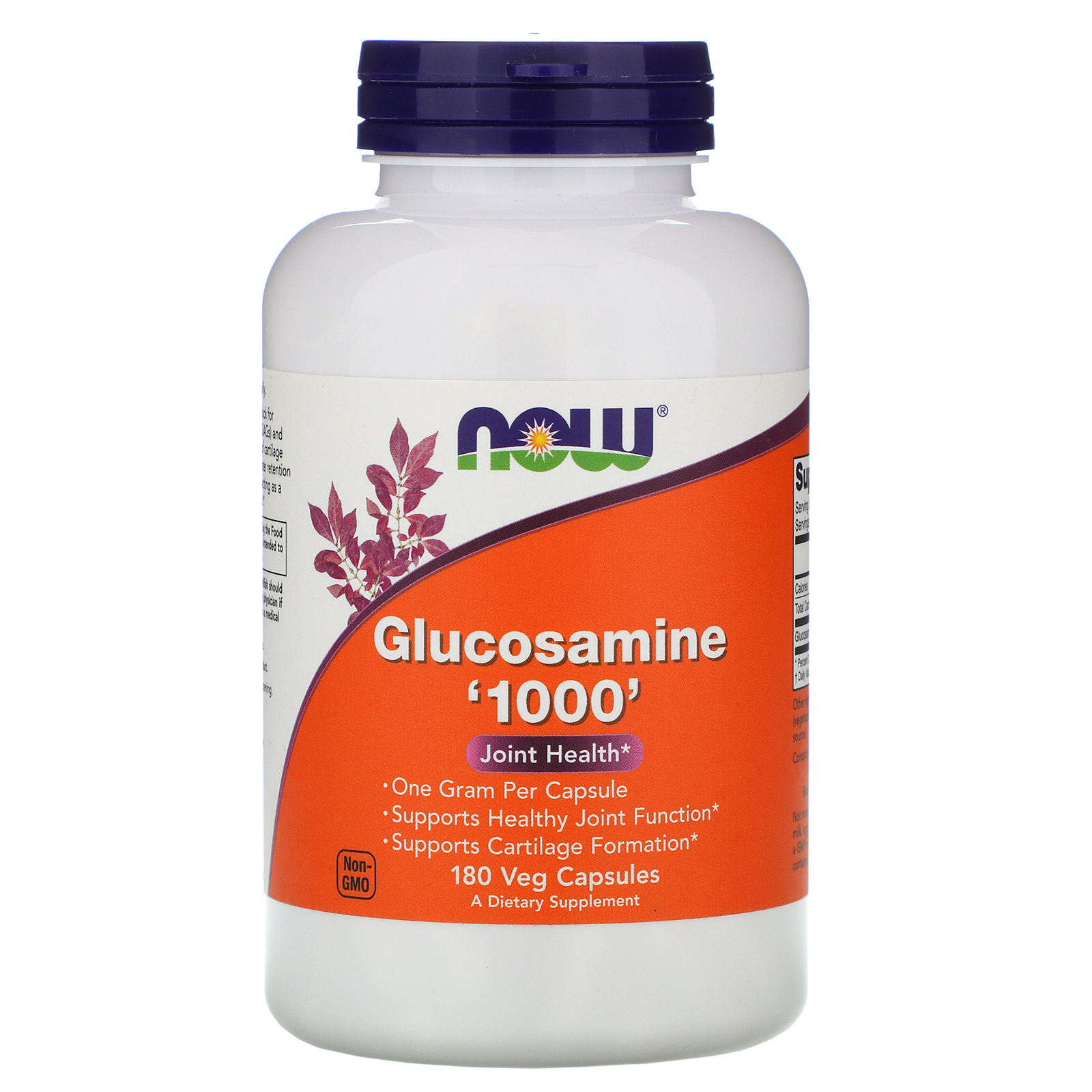 [預購] Now 氨基葡萄糖胺 1000mg 180粒 Glucosamine
