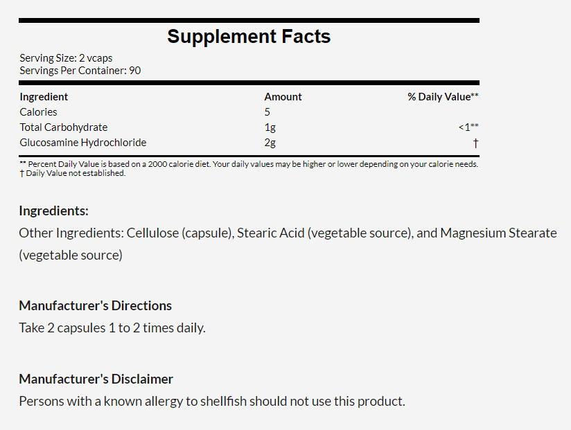 [預購] Now 氨基葡萄糖胺 1000mg 180粒 Glucosamine
